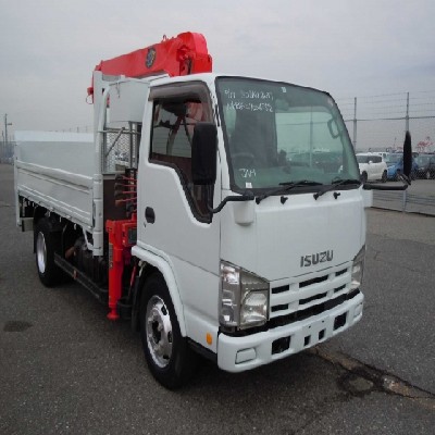 Isuzu Elf Crane Truck 2015 3000 Image